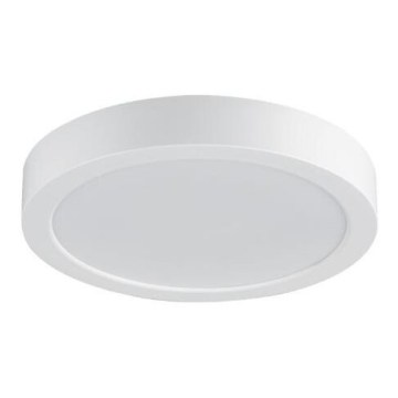 Rabalux - Lámpara de techo LED para baño, 24W/230V, Ø 22 cm, IP44, blanca