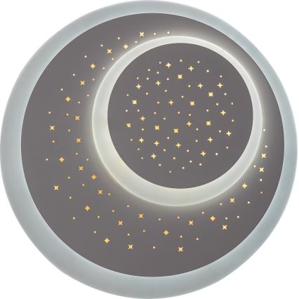 Rabalux - Lámpara de techo regulable LED/47W/230V 3000-6000K + mando a distancia Ø 48 cm