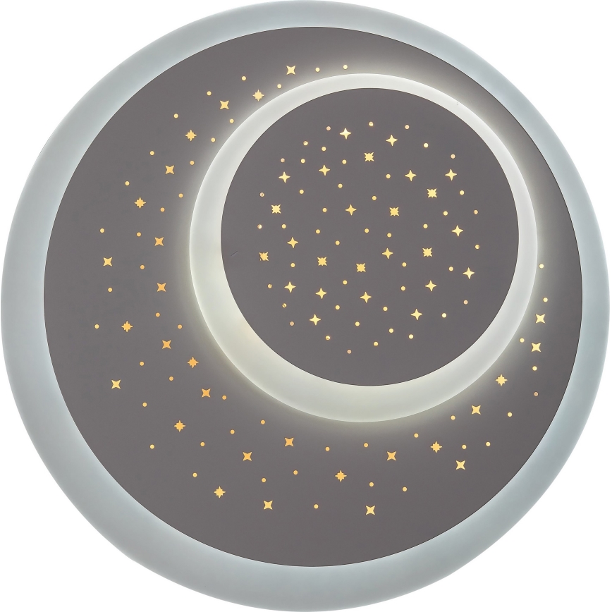 Rabalux - Lámpara de techo regulable LED/47W/230V 3000-6000K + mando a distancia Ø 48 cm