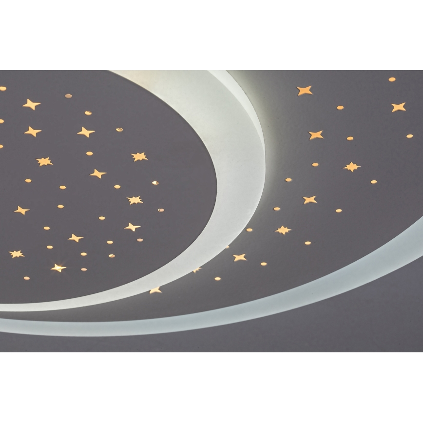 Rabalux - Lámpara de techo regulable LED/47W/230V 3000-6000K + mando a distancia Ø 48 cm