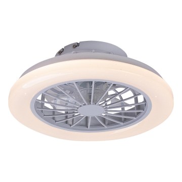 Rabalux - Lámpara de techo LED regulable con ventilador LED/24W/230V 3000-6500K + control remoto