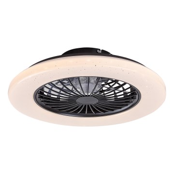 Rabalux - Lámpara de techo LED regulable con ventilador LED/48W/230V 3000-6500K + mando a distancia