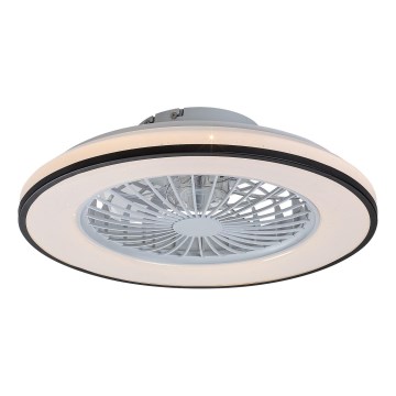 Rabalux - Lámpara de techo LED regulable con ventilador LED/48W/230V 3000-6500K + mando a distancia
