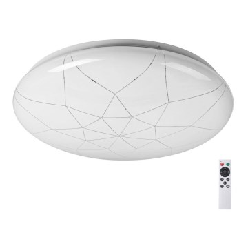 Rabalux - Lámpara de techo LED regulable LED/24W/230V Wi-Fi 3000-6500K + mando a distancia, diámetro 39 cm