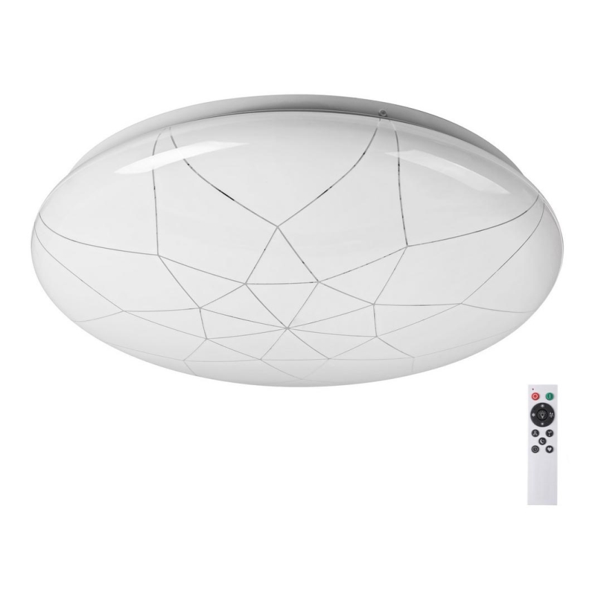 Rabalux - Lámpara de techo LED regulable LED/24W/230V Wi-Fi 3000-6500K + mando a distancia, diámetro 39 cm