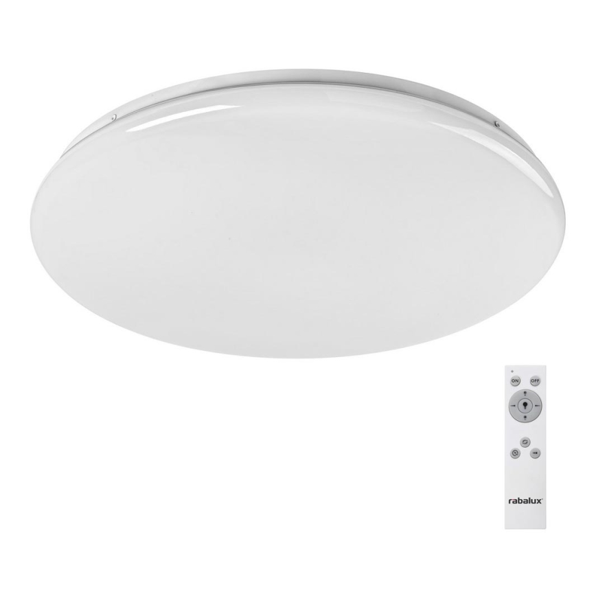 Rabalux - Lámpara de techo LED regulable LED/60W/230V con mando a distancia