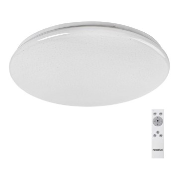 Rabalux - Lámpara de techo LED regulable STAR LED/36W/230V + mando a distancia, diámetro 40 cm