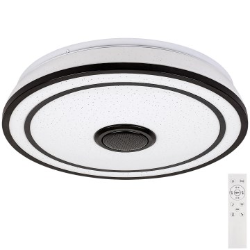 Rabalux - Lámpara de techo LED RGB regulable con altavoz integrado LED/24W/230V 3000-6500K + mando a distancia diámetro 39,5 cm