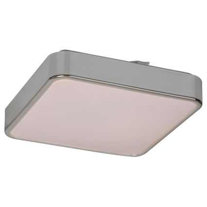 Rabalux - Plafón de techo LED RGB regulable para baño LED/22W/230V 3000-6000K IP44 + mando a distancia 29x29 cm