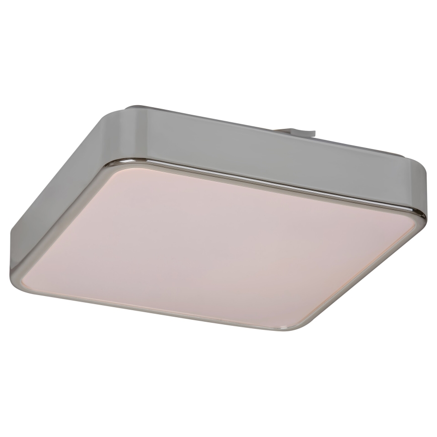 Rabalux - Plafón de techo LED RGB regulable para baño LED/22W/230V 3000-6000K IP44 + mando a distancia 29x29 cm
