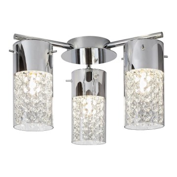 Rabalux - Lámpara de techo para baño, 3xE14/40W/230V, IP44, Ø 33,5 cm