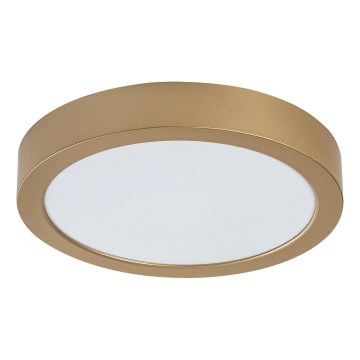 Rabalux - Lámpara de techo para baño LED/24W/230V Ø 22 cm IP44 dorada