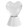 Rabalux - Lámpara decorativa LED RGB/0,8W/3xAA en forma de corazón
