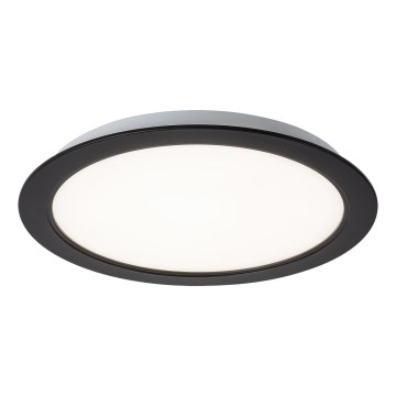 Rabalux - Lámpara empotrable LED LED/18W/230V diá. 22 cm negro