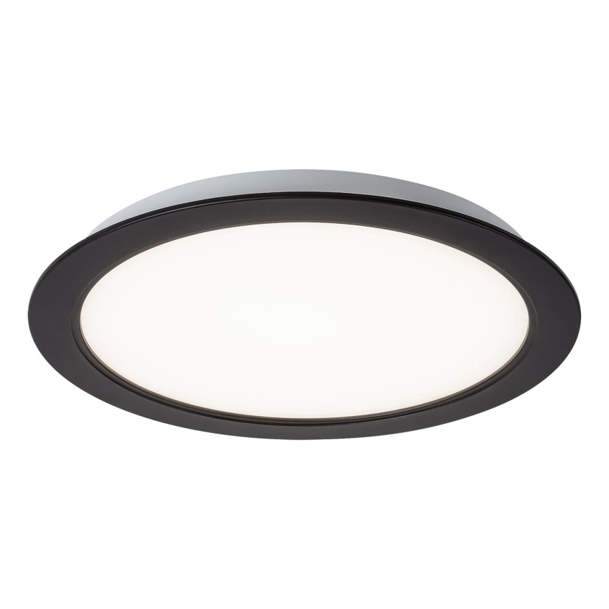 Rabalux - Lámpara empotrable LED LED/18W/230V diá. 22 cm negro