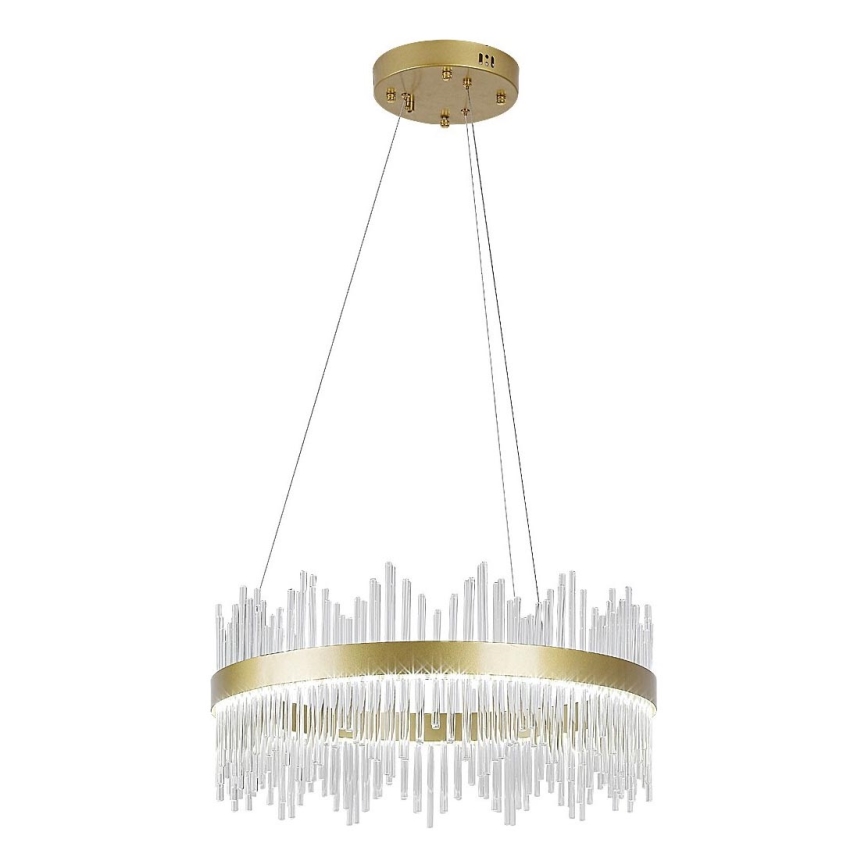 Rabalux - Lámpara LED colgante LED/36W/230V 3000/4000/6000K dorado