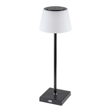 Rabalux - Lámpara LED de mesa recargable y regulable LED/4W/3,7V 1800 mAh 3000-5000K IP44 negro