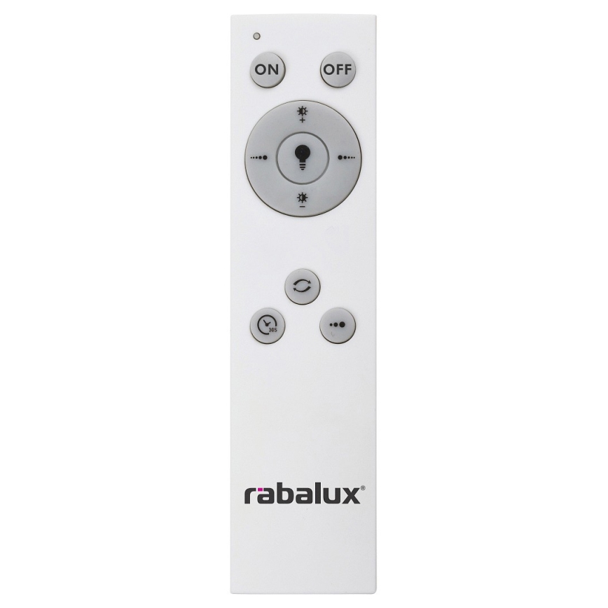 Rabalux - Lámpara de techo LED regulable LED/38W/230V 3000-6500K blanca + mando a distancia Ø 48 cm