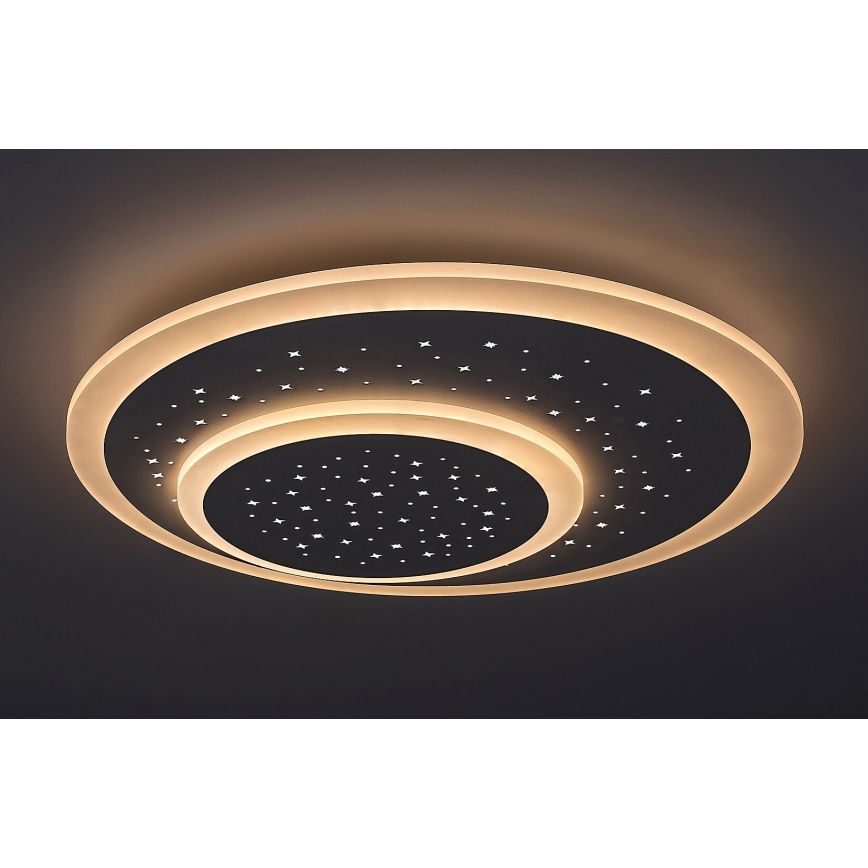Rabalux - Lámpara de techo LED regulable LED/47W/230V 3000-6000K con mando a distancia