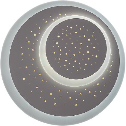 Rabalux - Lámpara de techo LED regulable LED/47W/230V 3000-6000K con mando a distancia