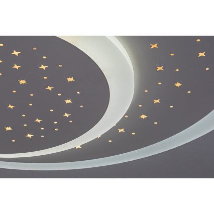 Rabalux - Lámpara de techo LED regulable LED/47W/230V 3000-6000K con mando a distancia