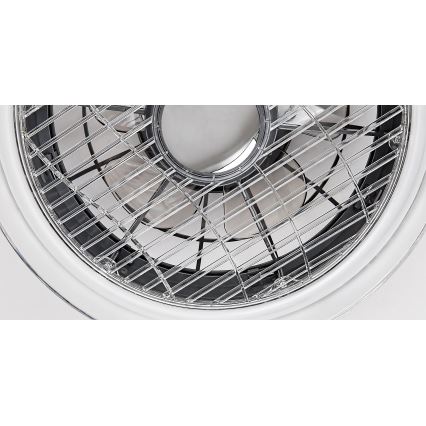 Rabalux - Lámpara de techo LED regulable con ventilador LED/30W/230V 3000-6000K + mando a distancia