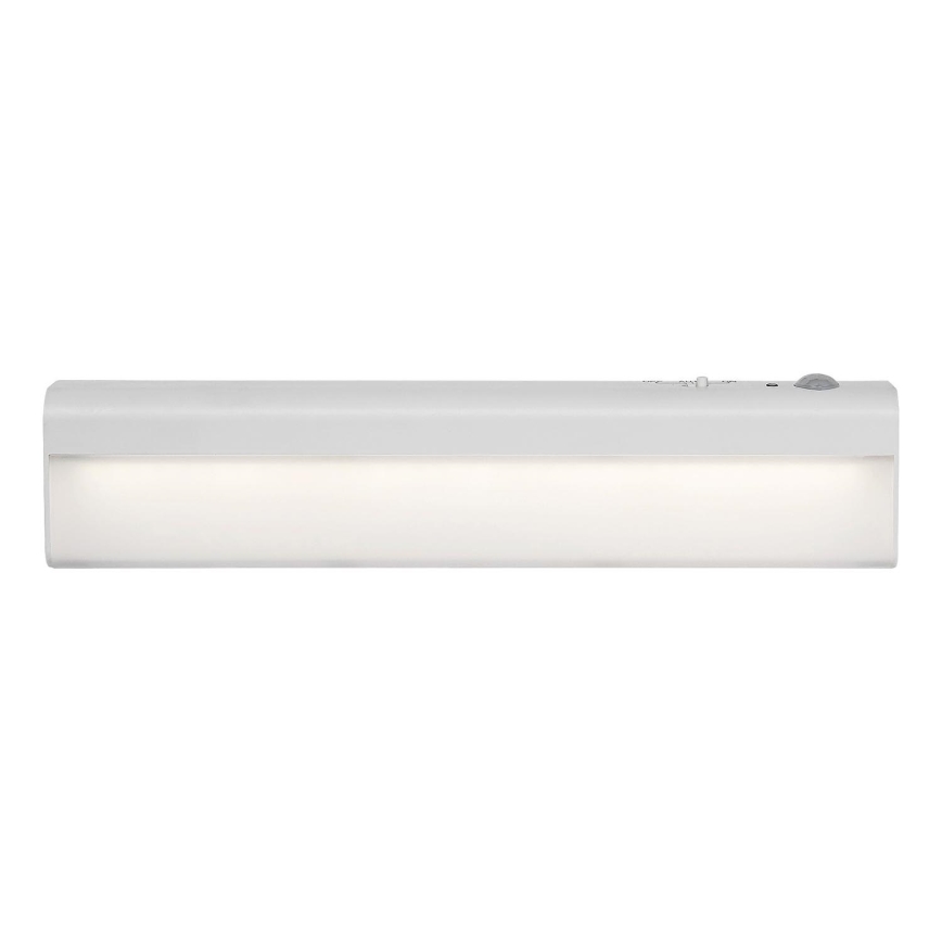 Rabalux - Lámpara LED para bajo mueble de cocina con sensor de movimiento LED/0,5W/3xAA