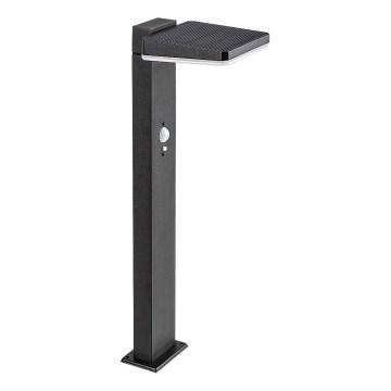Rabalux - Lámpara solar exterior LED regulable con sensor LED/4,4W/3,7V IP54 antracita 2200 mAh