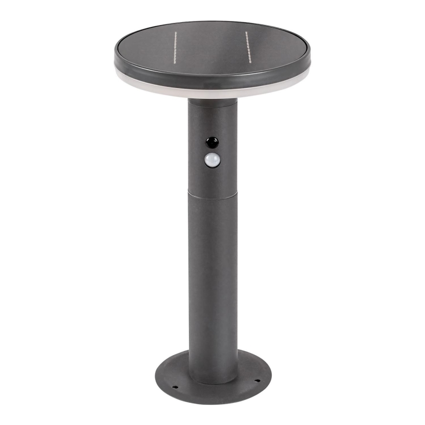 Rabalux - Lámpara solar LED con sensor LED/10W/3,7V IP44 2500 mAh