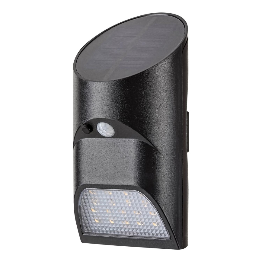 Rabalux - Lámpara solar LED con sensor LED/3,6W/3,7V IP44 1800 mAh