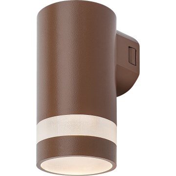 Rabalux - LED Aplique de pared exterior LED/9W/230V IP65 marrón