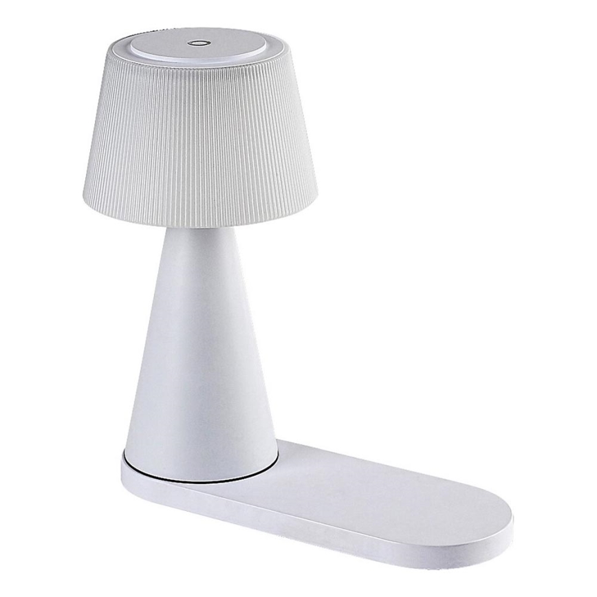 Rabalux - LED Lámpara de mesa recargable con dimmer con carga inalámbrica LED/5W/5V 3000/4000/5000K