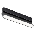 Rabalux - LED Plafón para sistema de raíles monofásico LED/12W/230V 4000K 22 cm negro