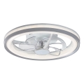 Rabalux - LED Plafón regulable con ventilador LED/40W/230V 3000/4000/6000K Wi-Fi + control remoto