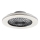 Rabalux - LED Plafón regulable con ventilador LED/48W/230V 3000-6500K + control remoto