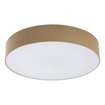 Rabalux - Luminaria de techo exterior 3xE27/9W/230V Ø 39 cm IP43 beige