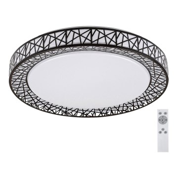 Rabalux - Luminaria de techo LED regulable 48W/230V 3000-6500K + mando a distancia Ø 49 cm