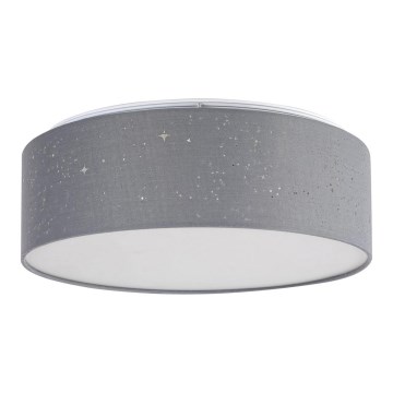 Rabalux - Luminaria LED de techo, 22 W, 230 V, gris, Ø 40 cm