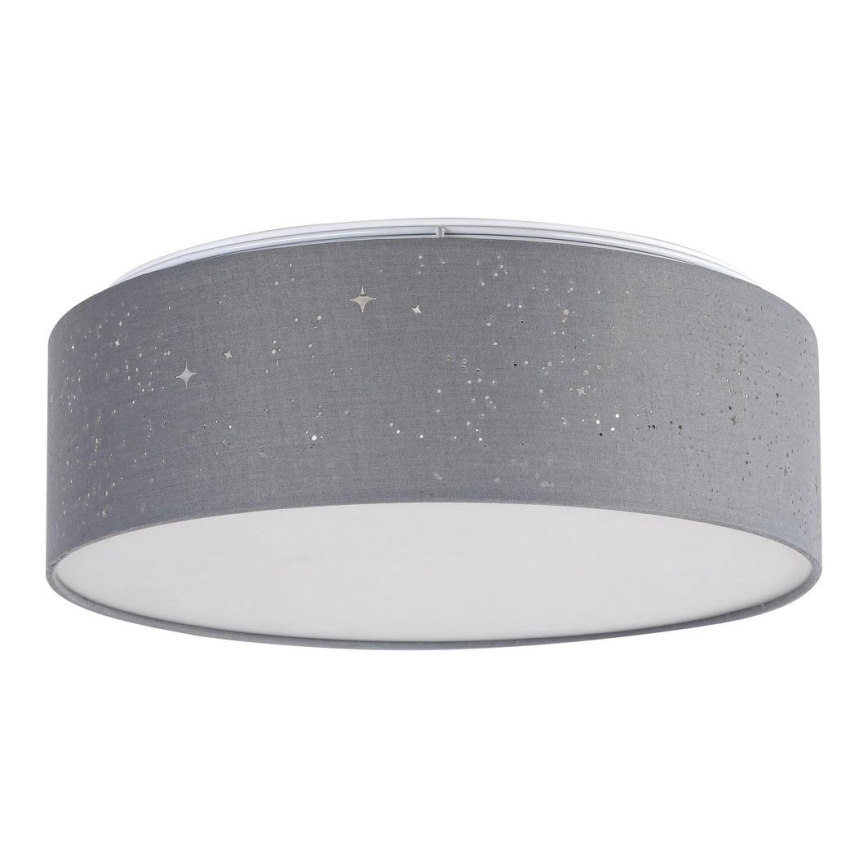 Rabalux - Luminaria LED de techo, 22 W, 230 V, gris, Ø 40 cm