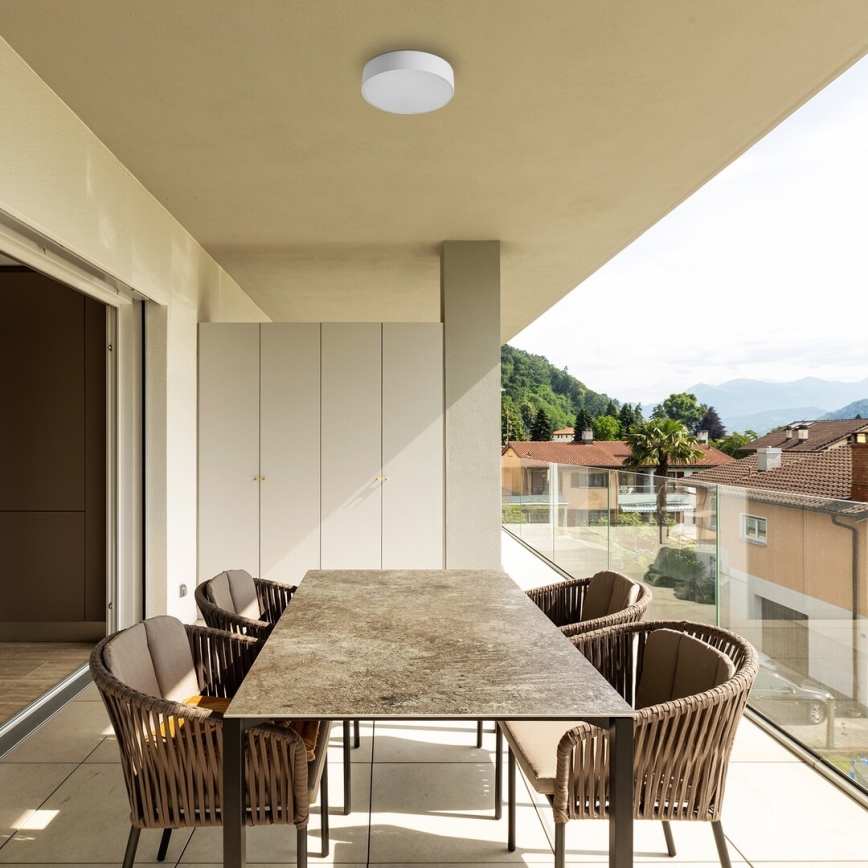 Rabalux - Plafón de baño LED LED/18W/230V 3000-6000K IP44 blanco