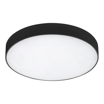 Rabalux - Plafón LED/18W/230V 2800-6000K IP44 negro, Ø 17,5 cm
