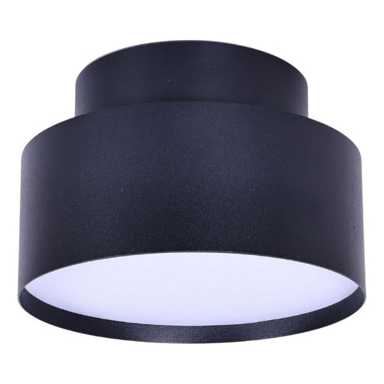 Rabalux - Plafón LED 24W/230V 3000K negro, Ø 14 cm