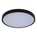 Rabalux - Plafón LED de baño LED/12W/230V 3000/4000/6000K IP44 diá. 25,5 cm negro