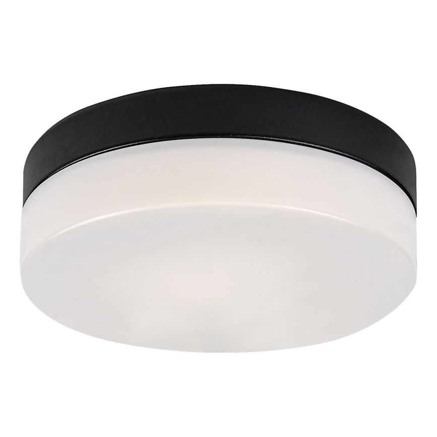 Rabalux - Plafón LED de baño LED/15W/230V IP44 4000K diá. 23 cm negro