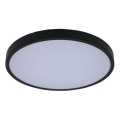 Rabalux - Plafón LED de baño LED/18W/230V 3000/4000/6000K IP44 diá. 30,5 cm negro