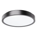 Rabalux - Plafón LED de baño LED/18W/230V IP44 4000K diá. 25 cm negro
