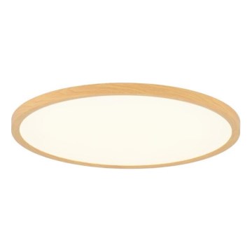 Rabalux - Plafón LED de techo para baño, 24 W, 230 V, 3000/4000/6000 K (temperaturas de color seleccionables), Ø 40 cm, IP44, beige