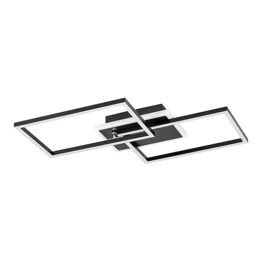 Rabalux - Plafón LED LED/40W/230V 3000K negro 39x50 cm