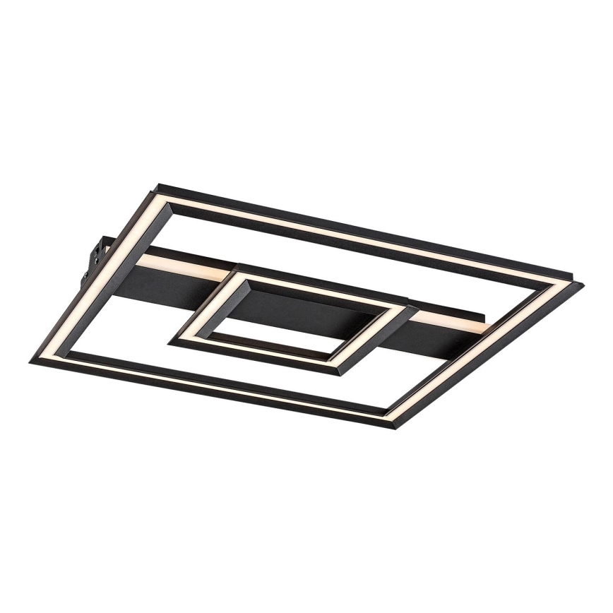 Rabalux - Plafón LED LED/48W/230V 3000K negro