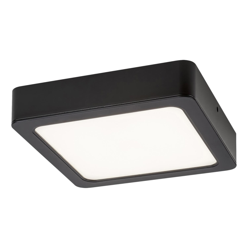 Rabalux - Plafón LED LED/7W/230V 4000K 12x12 cm negro